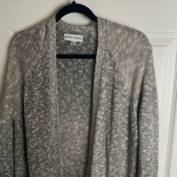 Knox Rose Open Front Cardigan Sweater size X-Large - Picture 6 of 7